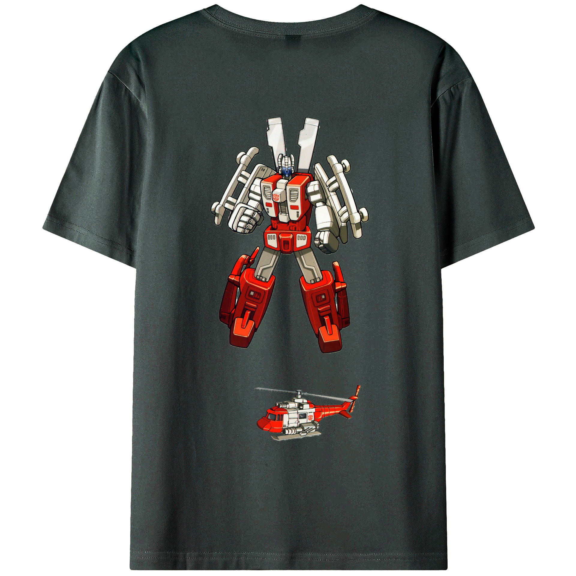 （画像用）  綿100％ メンズ半袖Tシャツ（バックプリント） 通気性